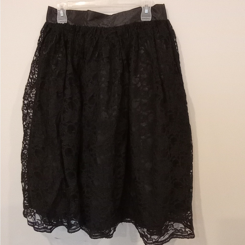 Pinup Couture Black Francesca Skirt